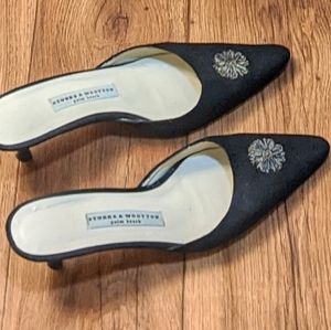 Stubb's & Wooten Floral Print Mules